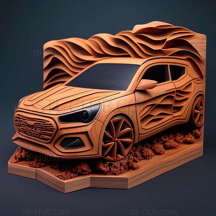 3D модель Hyundai Veloster (STL)